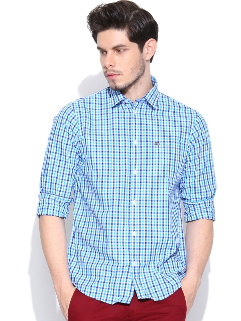 

Arrow Sport Blue Checked Hudson Fit Casual Shirt