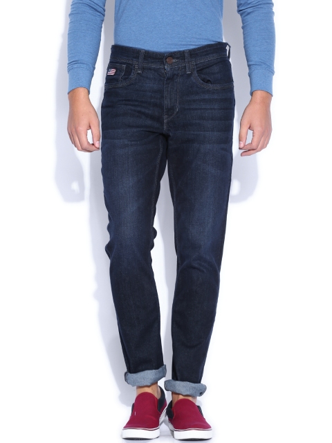 

U.S. Polo Assn. Denim Co. Blue Delta Slim Tapered Stretchable Jeans