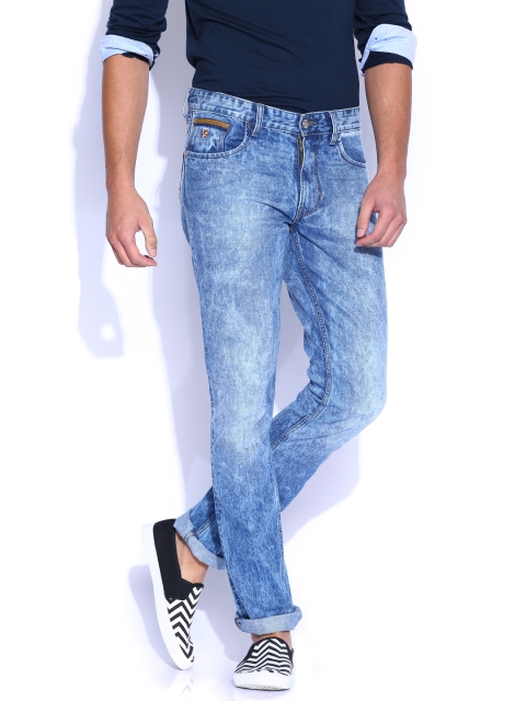 

U.S. Polo Assn. Denim Co. Blue Washed Woody Slim Straight Jeans