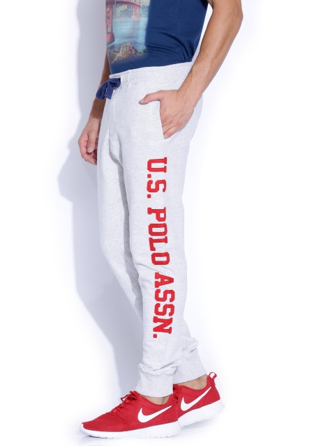 

U.S. Polo Assn. Denim Co. Light Grey Melange Joggers