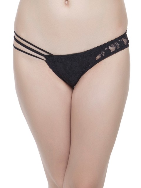

Clovia Black Thong Briefs PN0277Q1