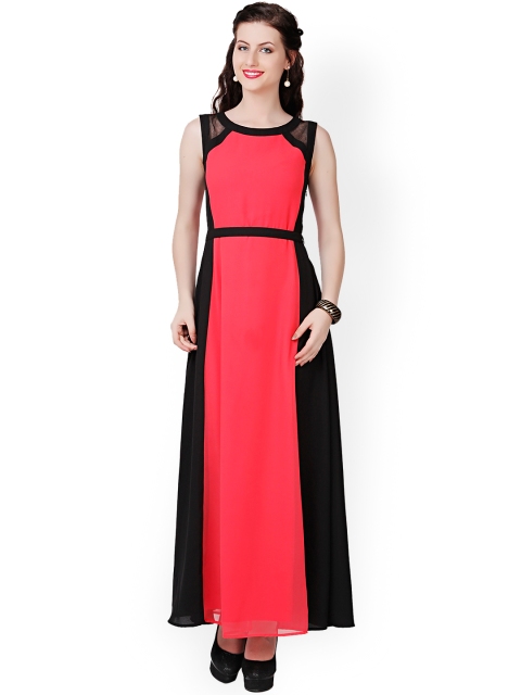 

Eavan Pink & Black Maxi Dress