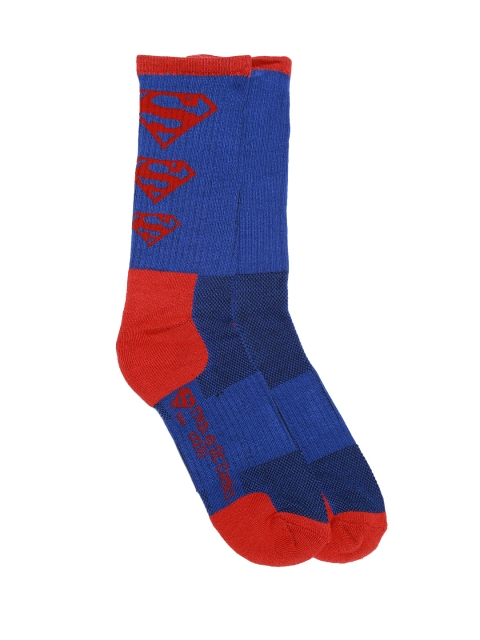 

Free Authority Superman featured Blue Socks for Unisex