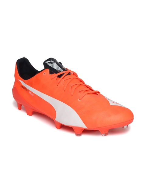 

PUMA Men Orange evoSPEED SL FG Football Shoes