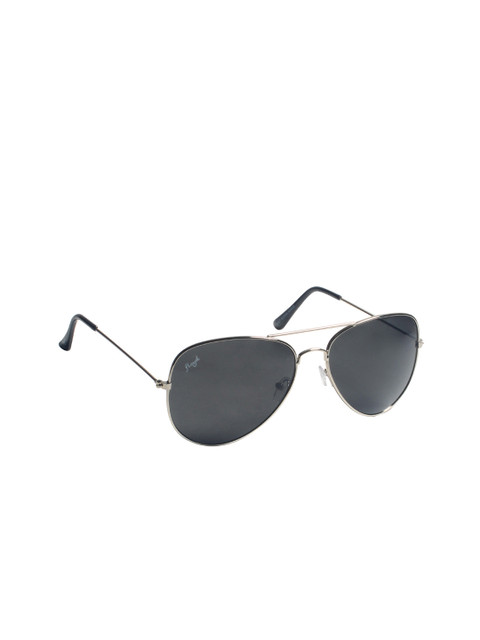 

Floyd Unisex Aviator Sunglasses W123_SIL_GREY, Black