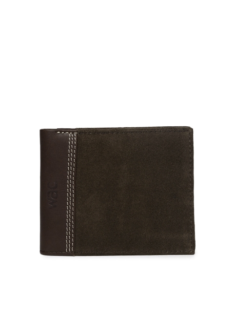 

WAC Men Brown Leather Wallet