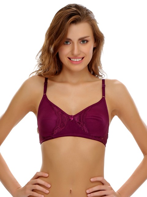 

Clovia Burgundy Everyday Bra BR0284P0940B