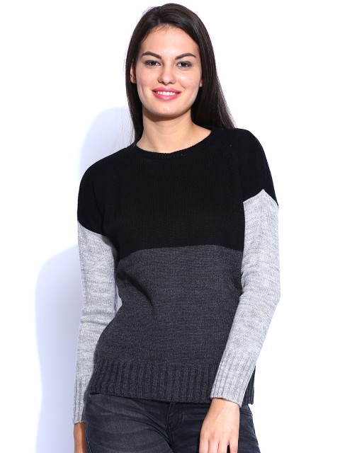 

Akiva Black & Grey Sweater