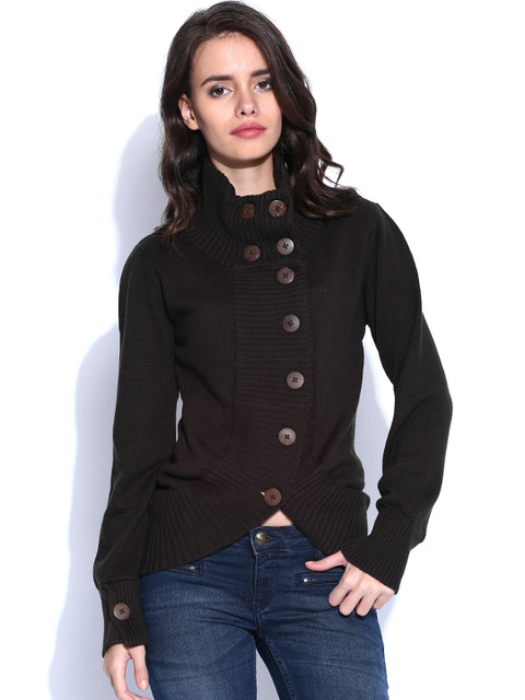 

Akiva Brown Cardigan