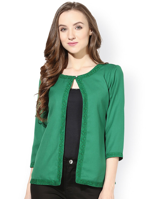 

The Vanca Green Slim Fit Jacket