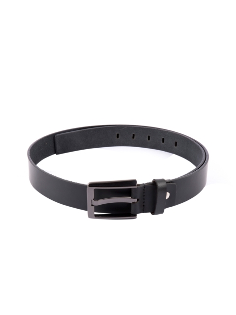 

Pacific Gold Men Black Leahter Belt