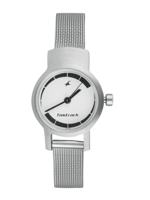 

Fastrack Women White Dial Watch N2298SM01