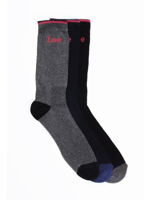 

Lee Men Tripack Socks, Black
