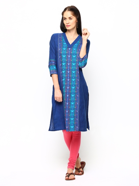 

Aurelia Women Blue Kurta