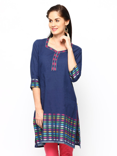 

Aurelia Women Blue Kurta