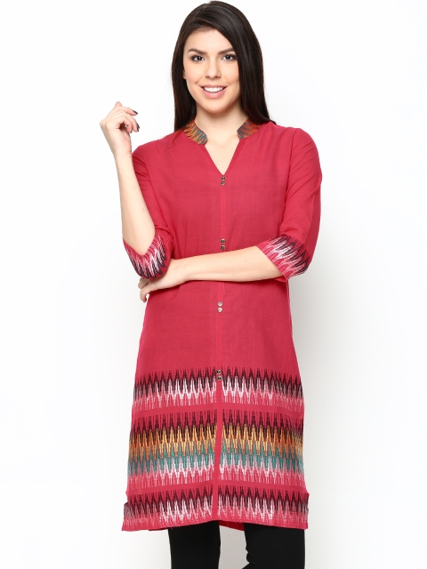 

Aurelia Women Pink Kurta