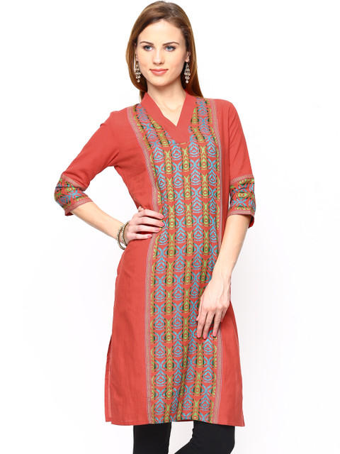 

AURELIA Women Red Kurta