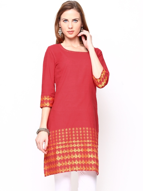 

Aurelia Women Red Kurta