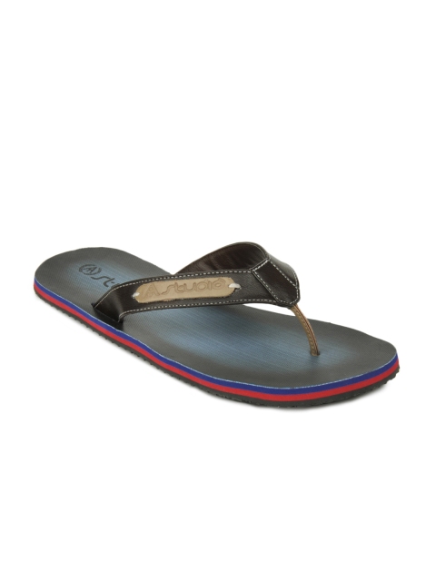 

Alberto Torresi Men Dark Brown Flip Flops