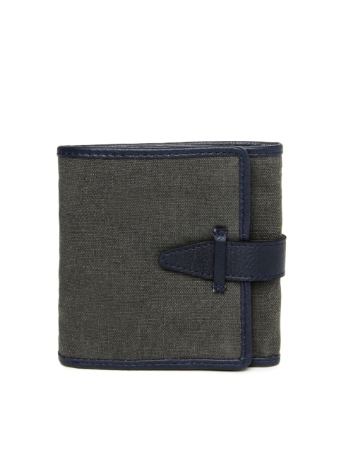

Allen Solly Men Grey Leather Wallet
