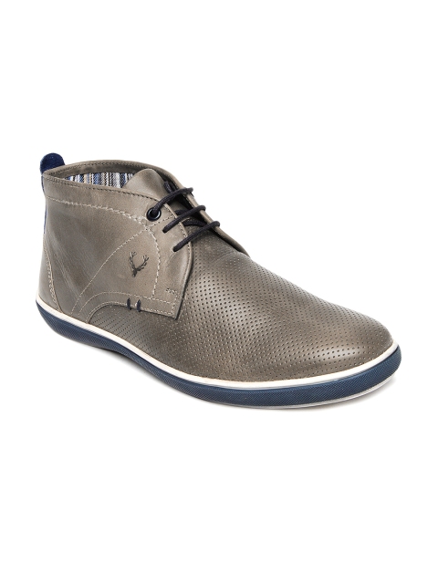 

Allen Solly Men Mushroom Brown Leather Casual Shoes