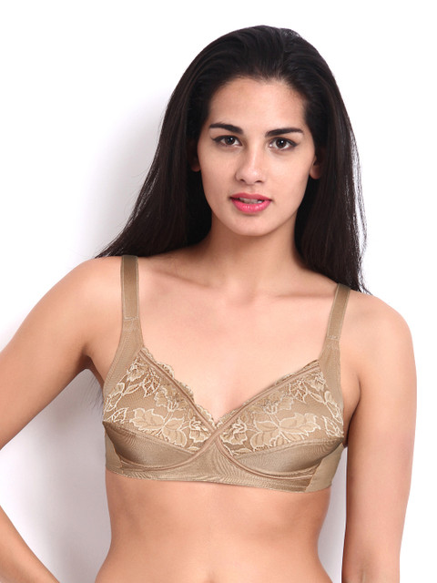 

Amante Demi Lace Brown Bra BFOM27