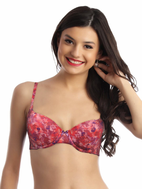 

Amante Red Printed T-shirt Bra BGPR02