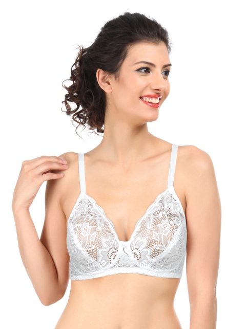 

Amante White Lace Bra BCLC12