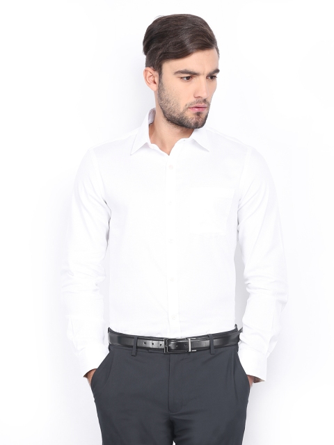 

Arrow Men White Slim-Fit Formal Shirt