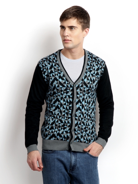 

Arrow New York Men Black Cardigan