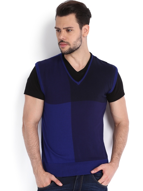 

Arrow New York Men Blue Sweater