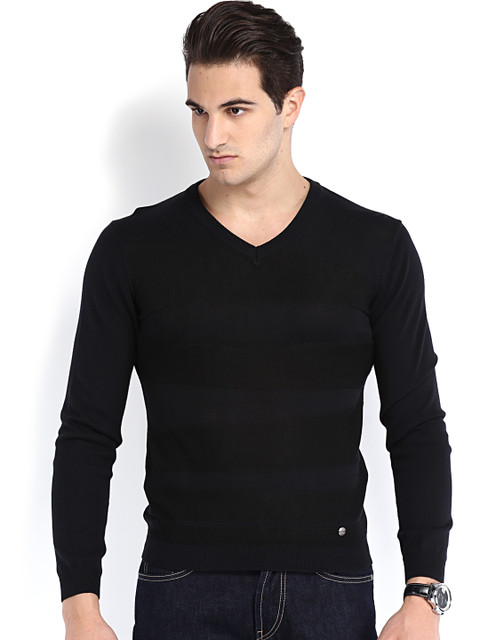 

Arrow New York Men Black Sweater