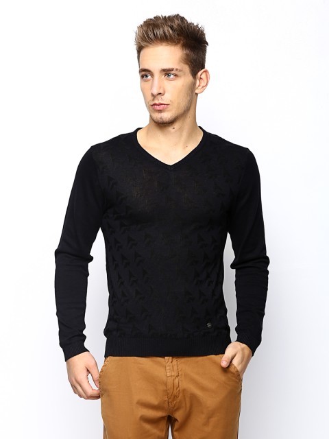 

Arrow New York Men Black Sweater