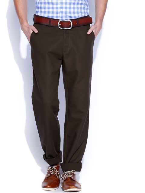 

Arrow Sport Dark Brown Chino Trousers