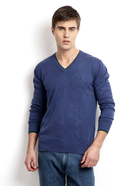 

Arrow Sport Men Blue Sweater