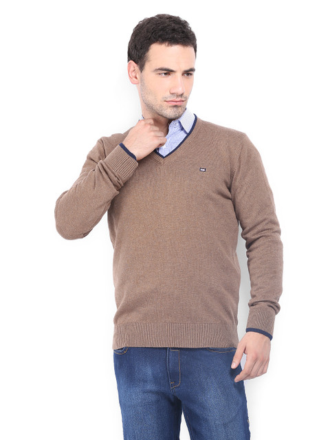 

Arrow Sport Men Brown Sweater