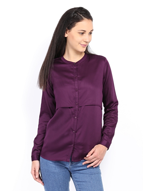 

Arrow Woman Purple Formal Shirt