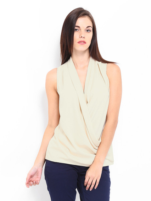 

Arrow Woman Light Beige Formal Top