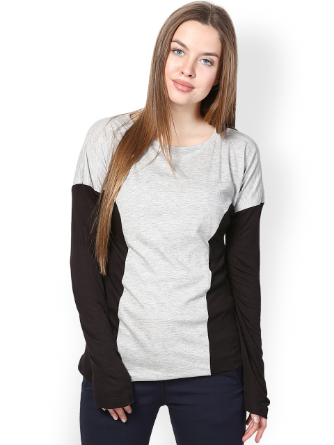 

Athena Women Grey & Black Top