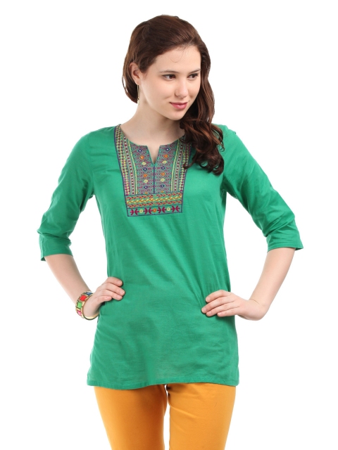 

Aurelia Green Kurti