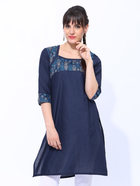 

Aurelia Women Blue Kurta