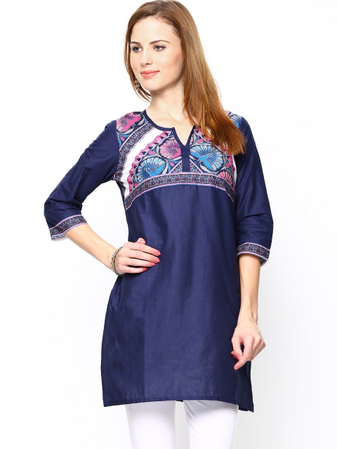 

Aurelia Women Blue Kurta