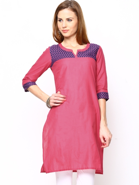 

AURELIA Women Pink Kurta