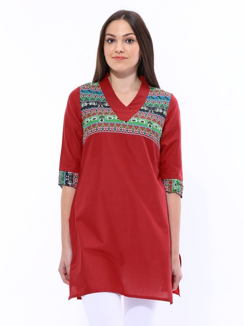 

Aurelia Women Red Kurta