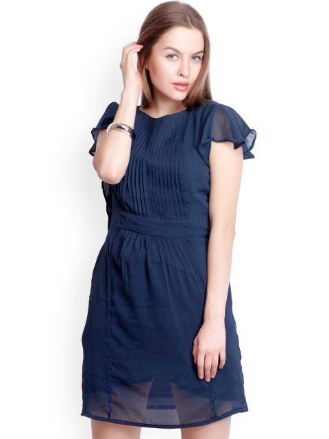 

Belle Fille Navy Shift Dress, Navy blue