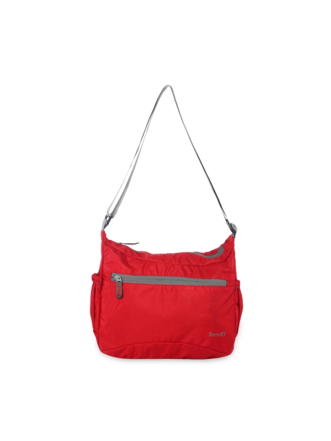 Multi Purpose Sling Bag Plain (Red)
