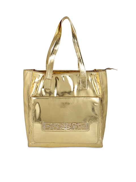 

Berrypeckers Gold-Toned Handbag