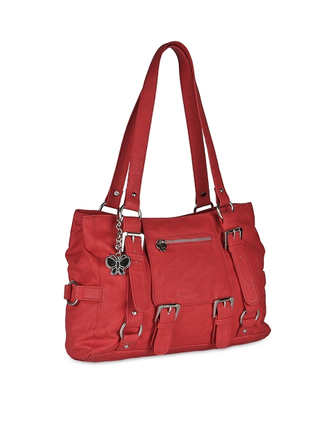 

Butterflies Red Handbag