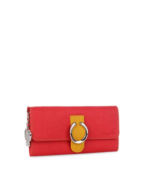 

Butterflies Red Wallet