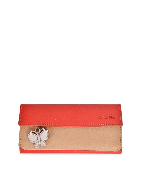 Women's Wallet (Red / Beige) (BNS 2037)